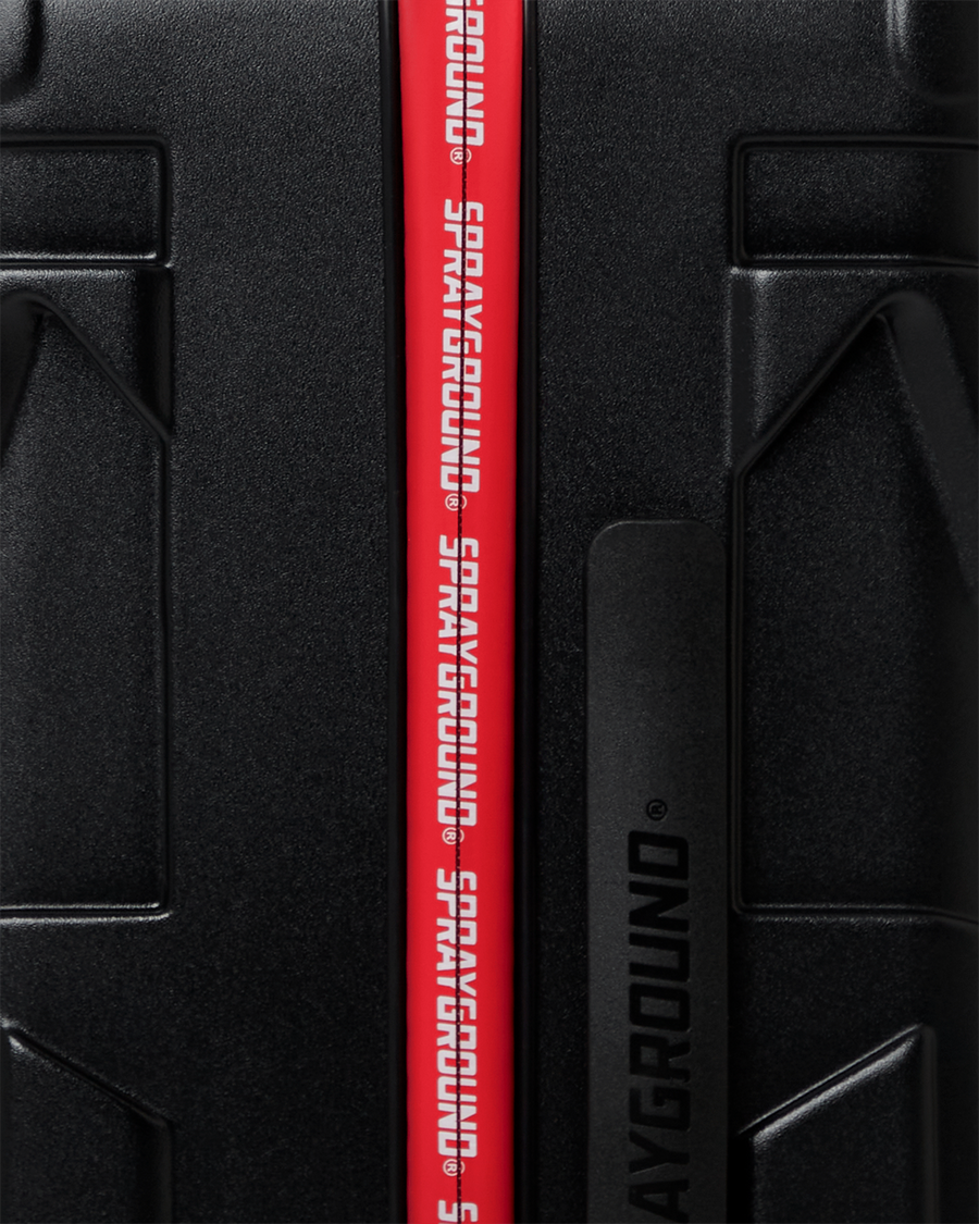 SPRAYGROUND® LUGGAGE PRINTED ZIPPER SHARK CARRY-ON LUGGAGE