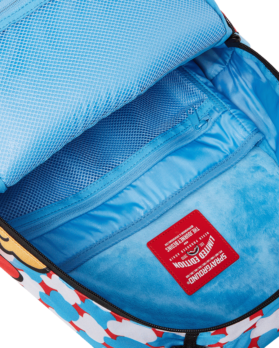 SPRAYGROUND® BACKPACK SMURF CHILLING SPRAYGROUND DLXR BACKPACK
