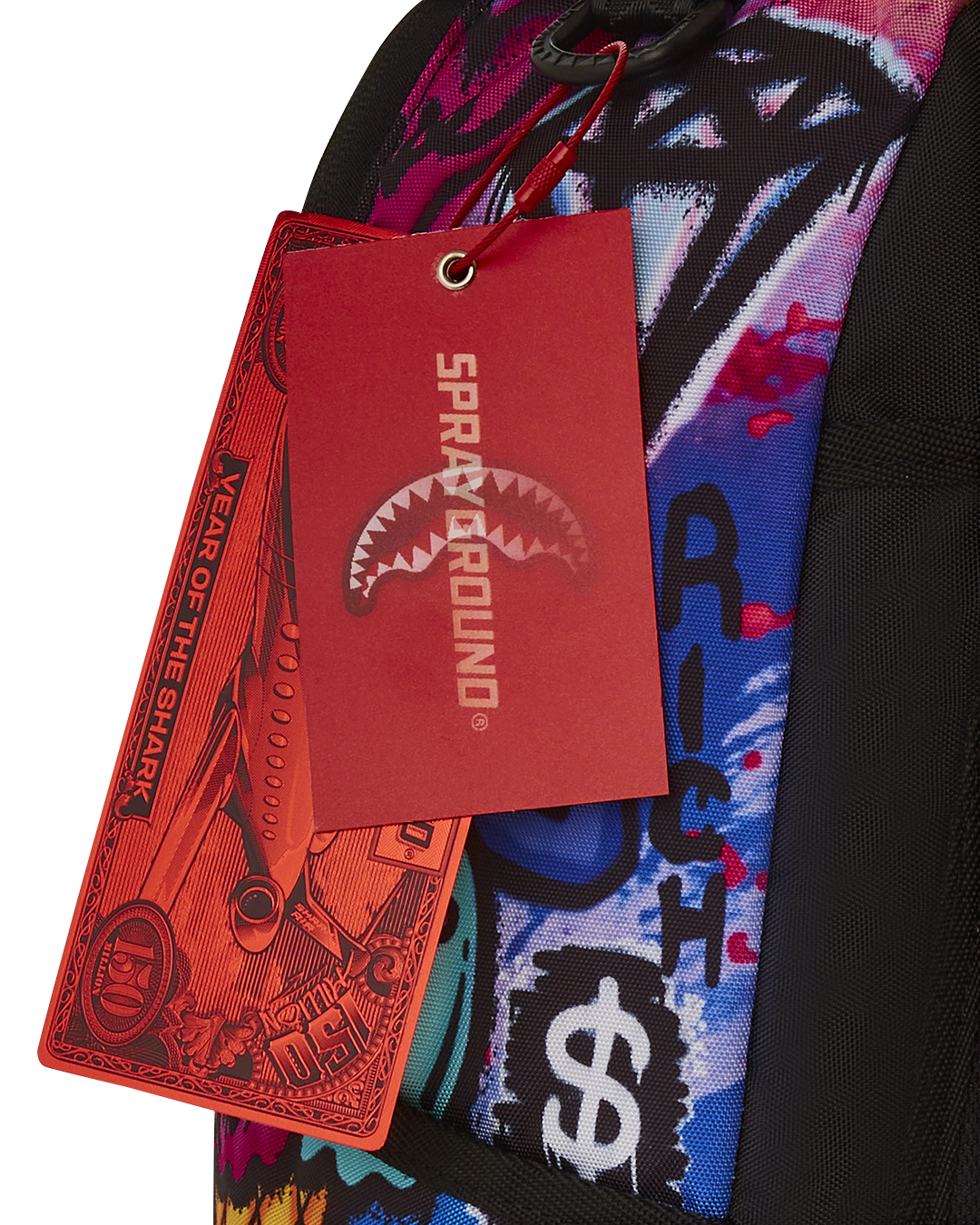 SPRAYGROUND® BACKPACK GRAFFITI PRINT DLXR BACKPACK