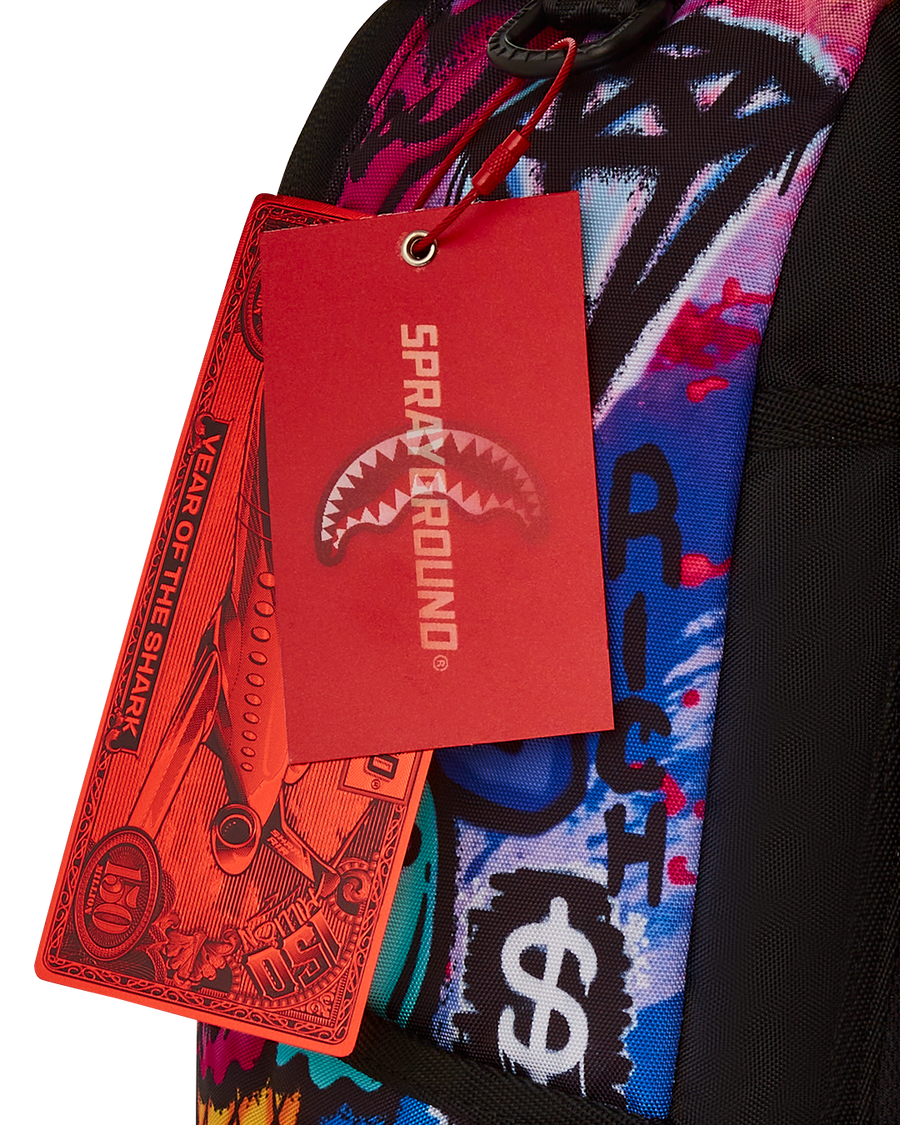 SPRAYGROUND® BACKPACK GRAFFITI PRINT DLXR BACKPACK