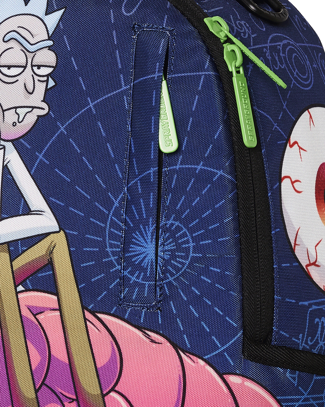 SPRAYGROUND® BACKPACK RICK AND MORTY BRAIN SHARK DLXR BACKPACK