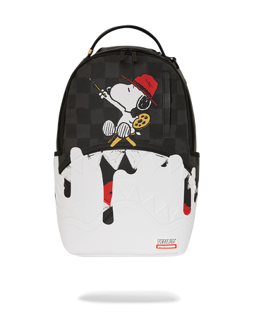 SPRAYGROUND® BACKPACK SNOOPY PAINTING SHARK DLXSV BACKPACK