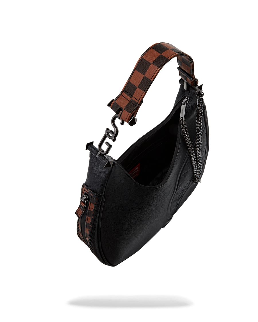 SPRAYGROUND® HANDBAG CHECKPOINT ROYALE VICE SHOULDER BAG