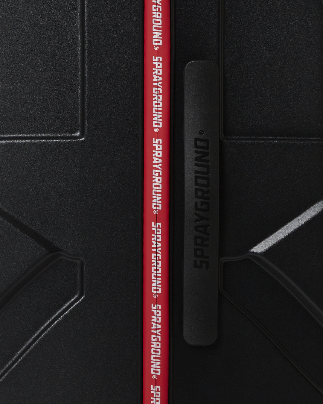 SPRAYGROUND® LUGGAGE PRINTED ZIPPER SHARK FULL-SIZE LUGGAGE