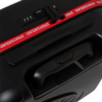 SPRAYGROUND® LUGGAGE PRINTED ZIPPER SHARK CARRY-ON LUGGAGE