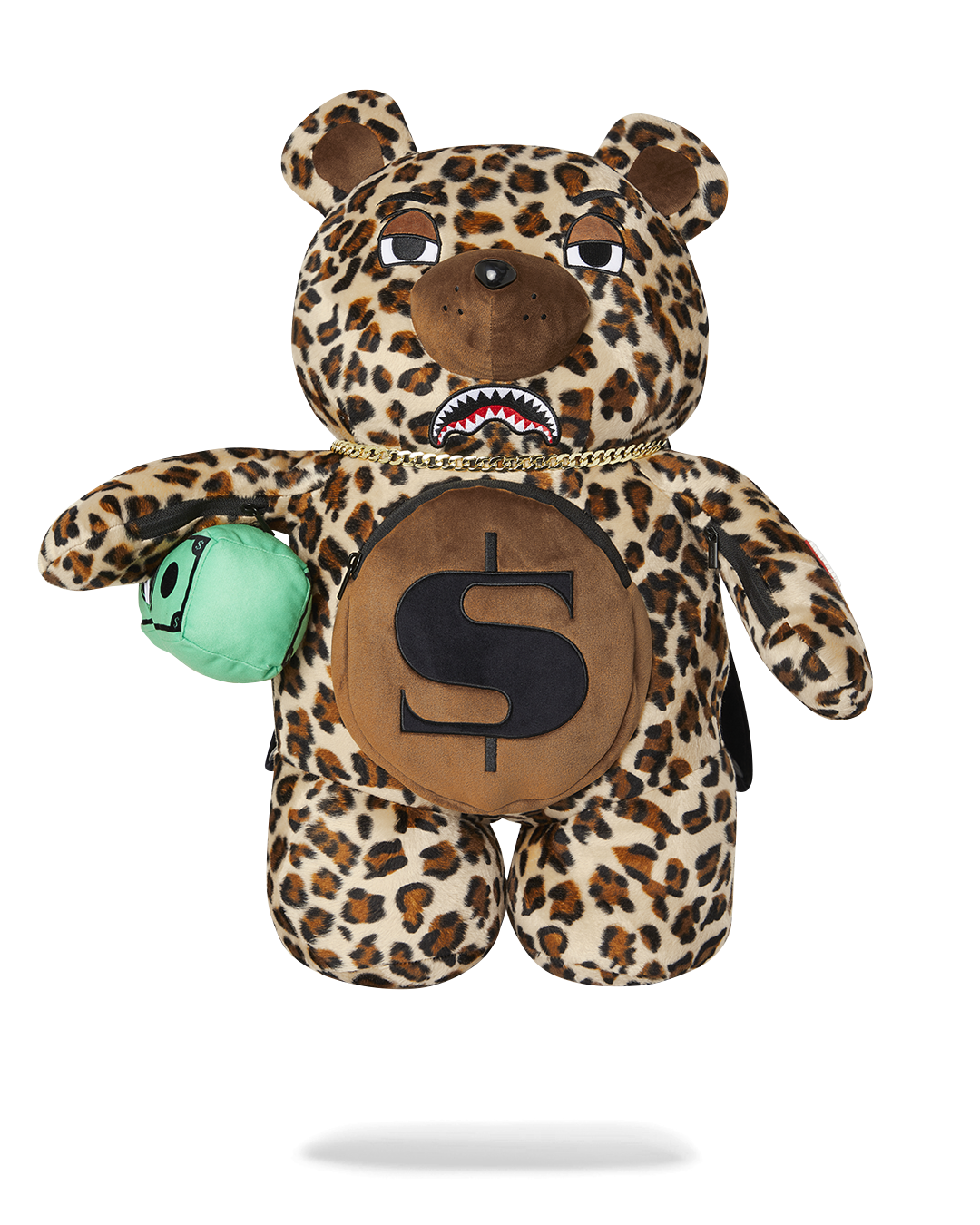 LEOPARD MONEY BEAR BACKPACK