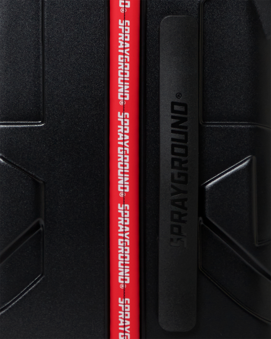 SPRAYGROUND® LUGGAGE PRINTED ZIPPER SHARK CARRY-ON LUGGAGE