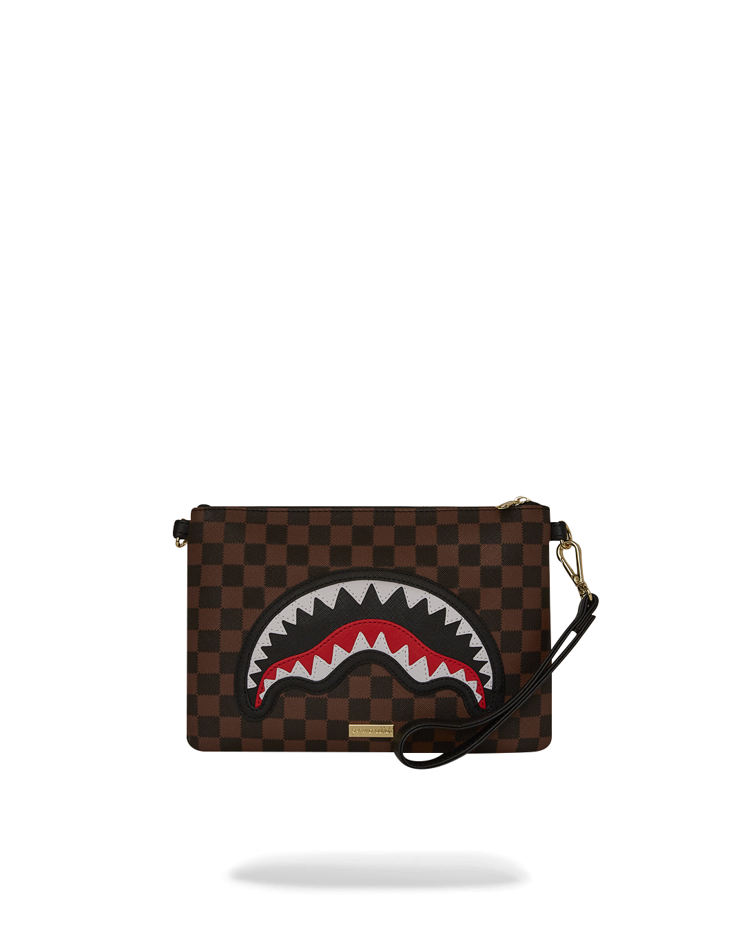 SAWTOOTH SHARKS IN PARIS CROSSOVER CLUTCH