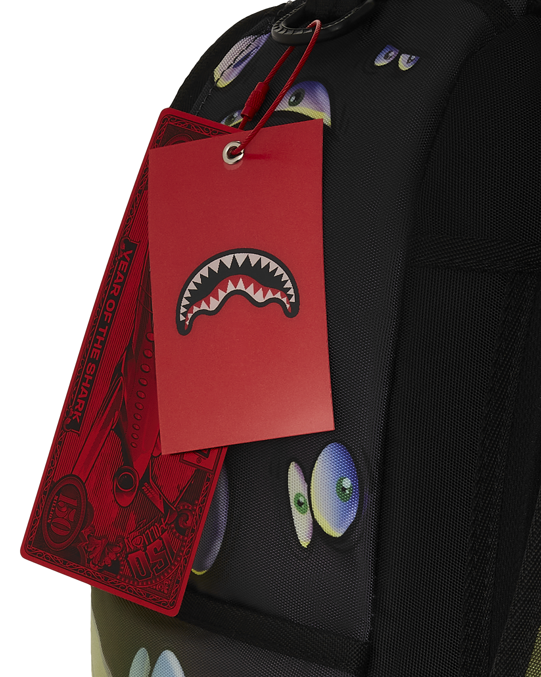 SPRAYGROUND® BACKPACK EYES ON YOU GLOW IN THE DARK EFFECT DLXR BACKPACK
