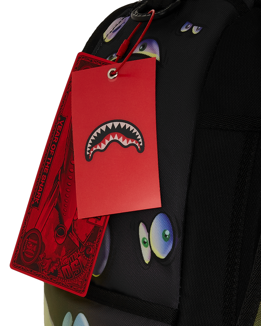 SPRAYGROUND® BACKPACK EYES ON YOU GLOW IN THE DARK EFFECT DLXR BACKPACK