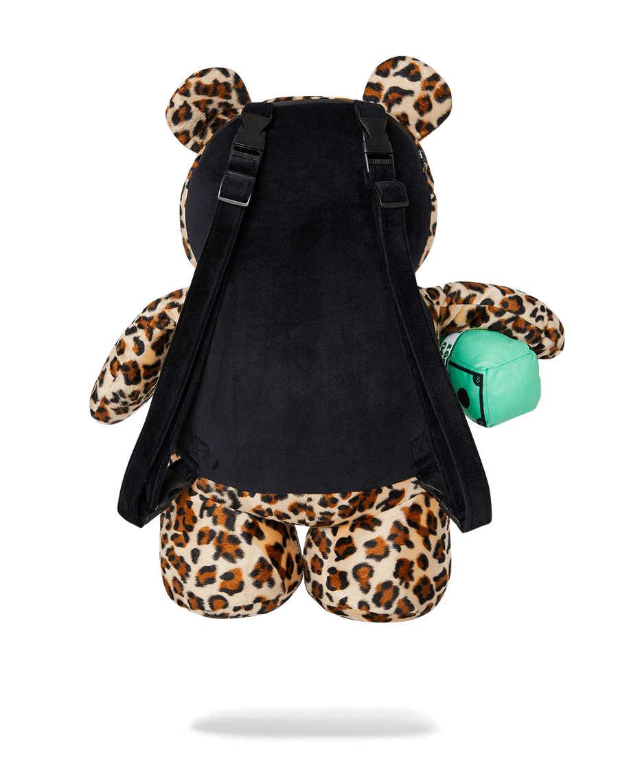 LEOPARD MONEY BEAR BACKPACK