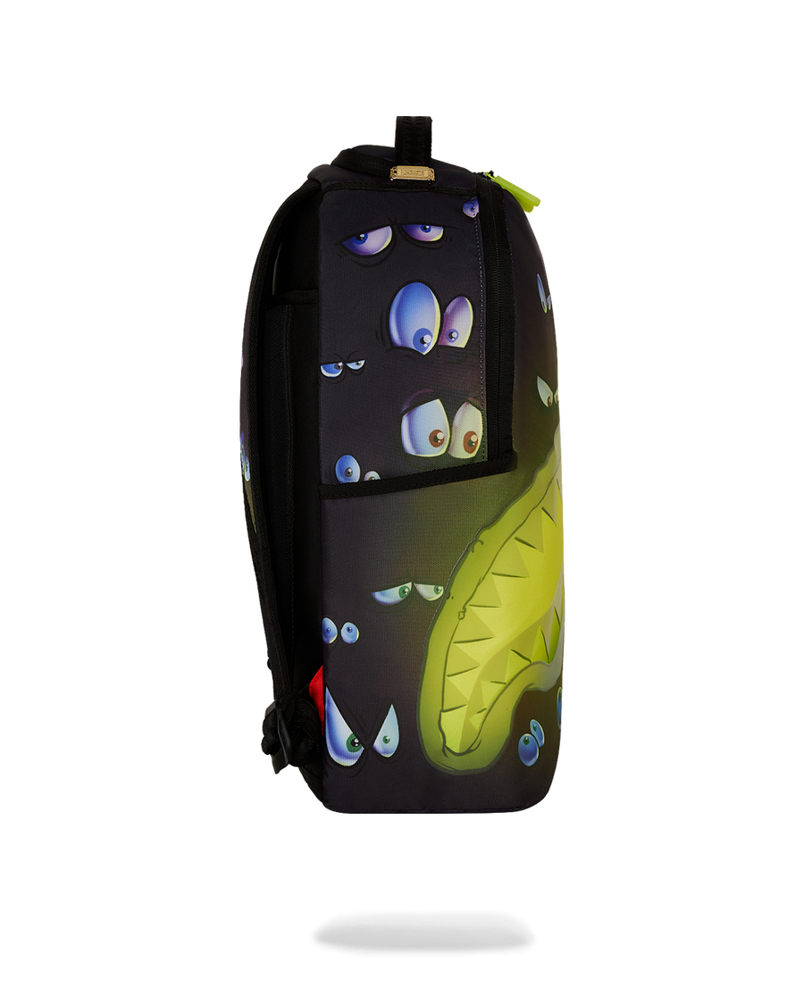 SPRAYGROUND® BACKPACK EYES ON YOU GLOW IN THE DARK EFFECT DLXR BACKPACK