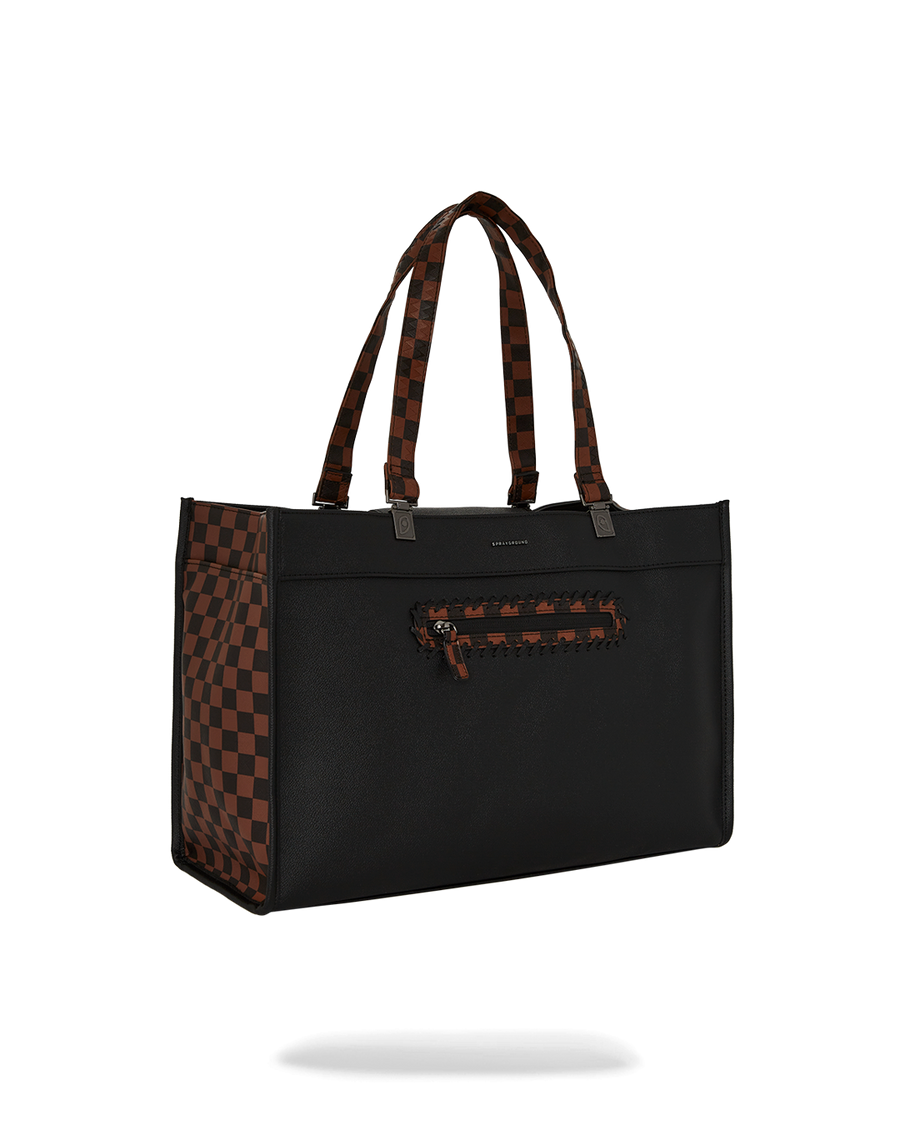 SPRAYGROUND® TOTE CHECKPOINT ROYALE TORTUGA TOTE