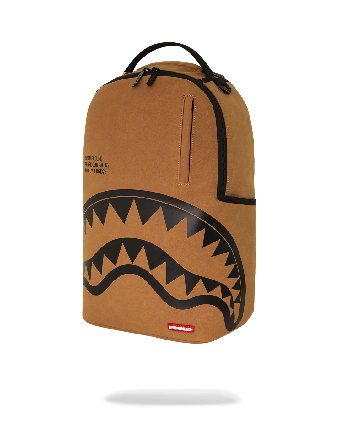 SPRAYGROUND® BACKPACK SHARK CENTRAL DLX-FAUX SUEDE BACKPACK