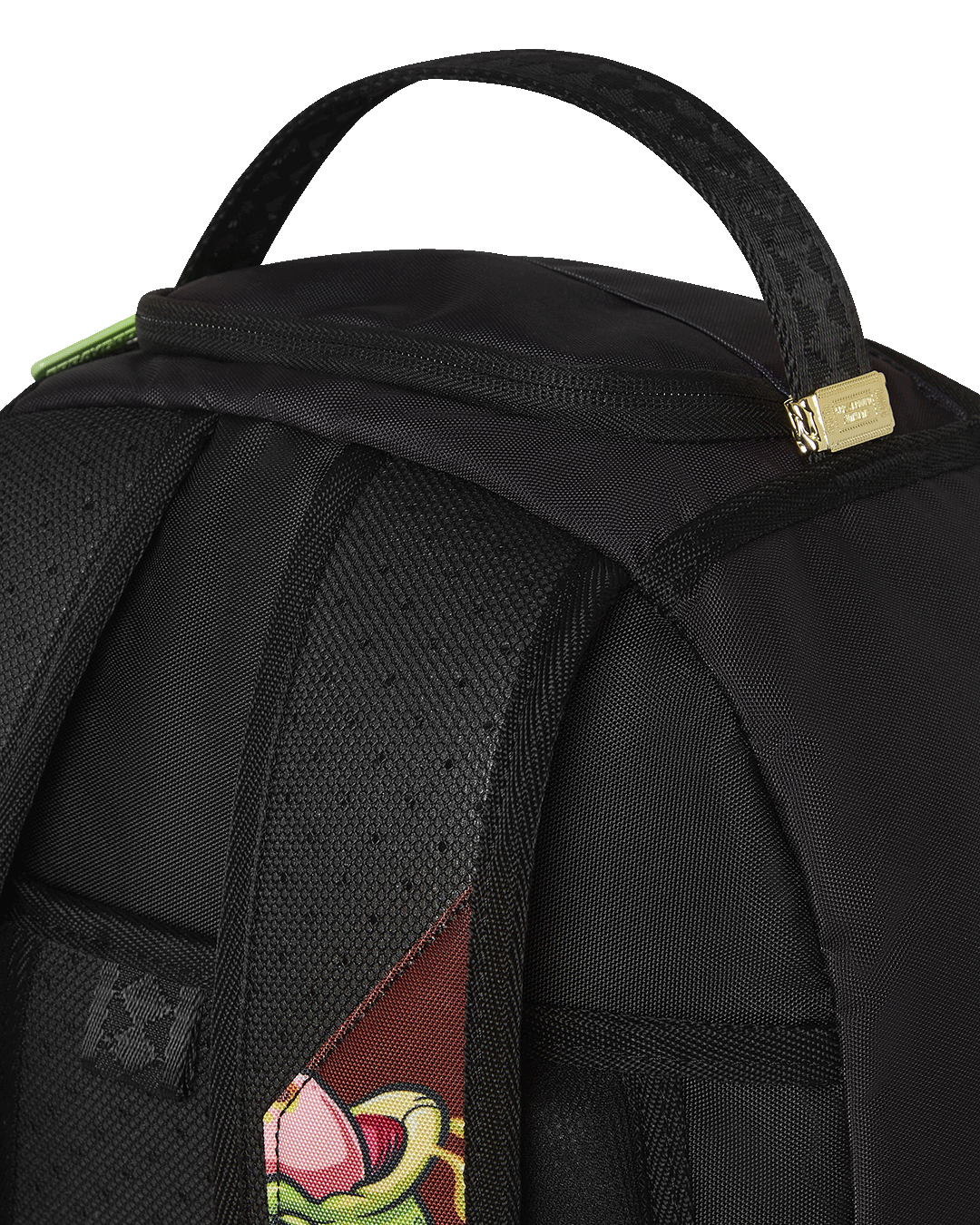 SPRAYGROUND® BACKPACK RICK AND MORTY DLXR ALIEN MOUTH HALF SHARKMOUTH DLXR BACKPACK