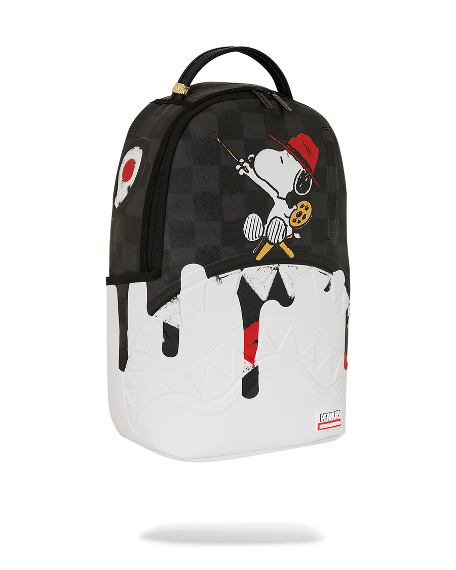 SPRAYGROUND® BACKPACK SNOOPY PAINTING SHARK DLXSV BACKPACK