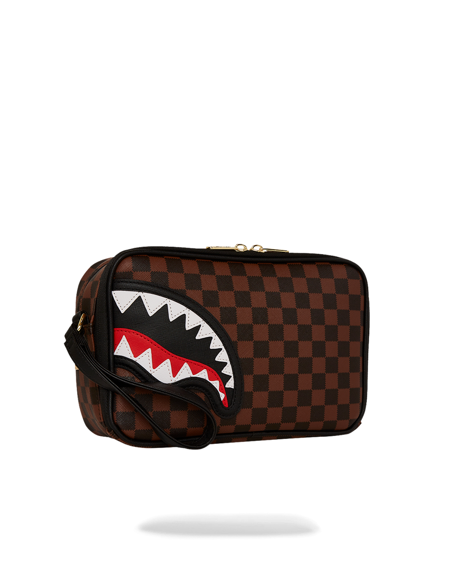 SPRAYGROUND® TOILETRY SAWTOOTH SHARKS IN PARIS TOILETRY BRICK