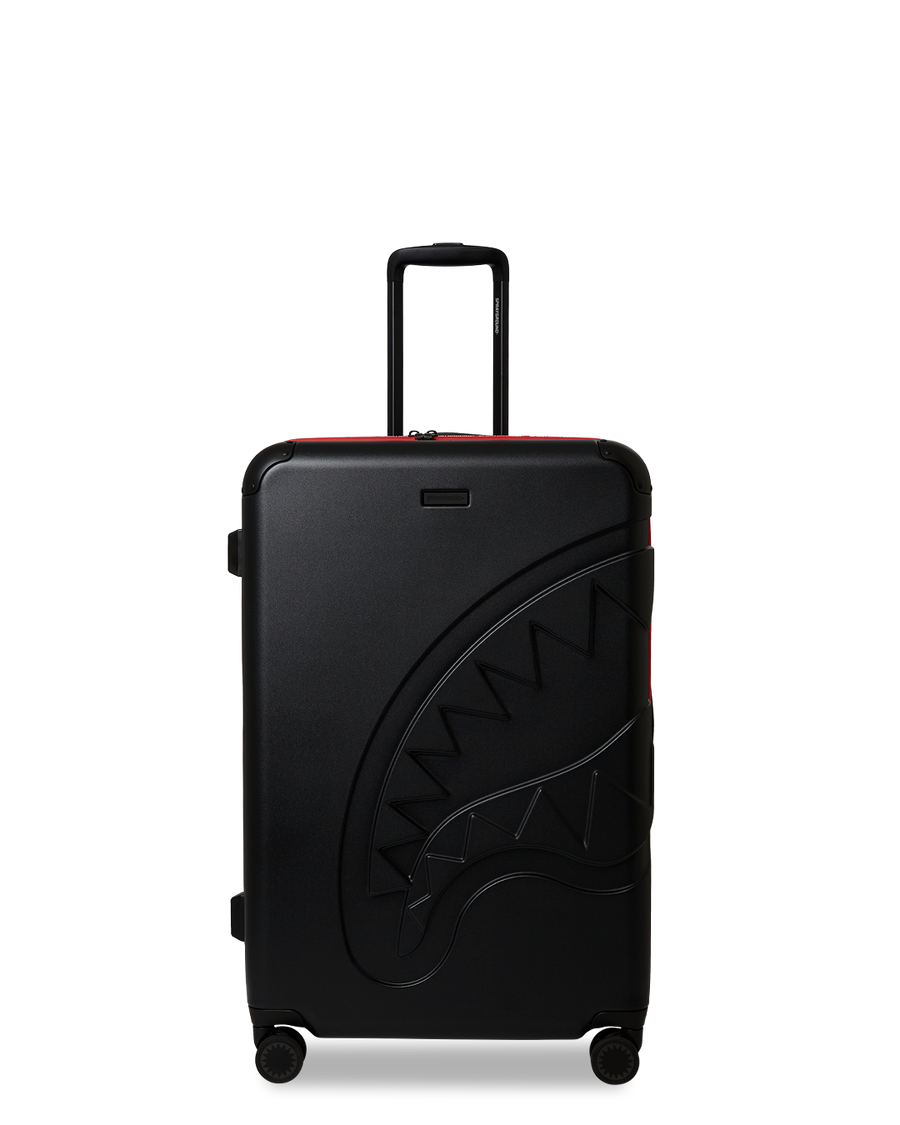 SPRAYGROUND® LUGGAGE PRINTED ZIPPER SHARK FULL-SIZE LUGGAGE