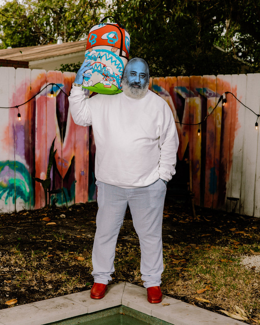 SPRAYGROUND® BACKPACK PAINTING SMURFS DLXR BACKPACK