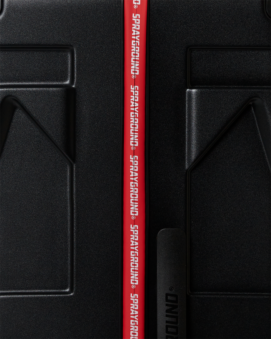 SPRAYGROUND® LUGGAGE PRINTED ZIPPER SHARK FULL-SIZE LUGGAGE