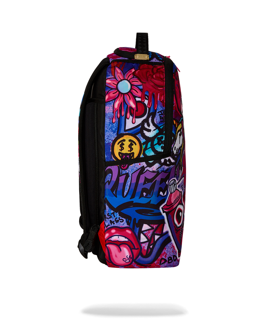 SPRAYGROUND® BACKPACK GRAFFITI PRINT DLXR BACKPACK