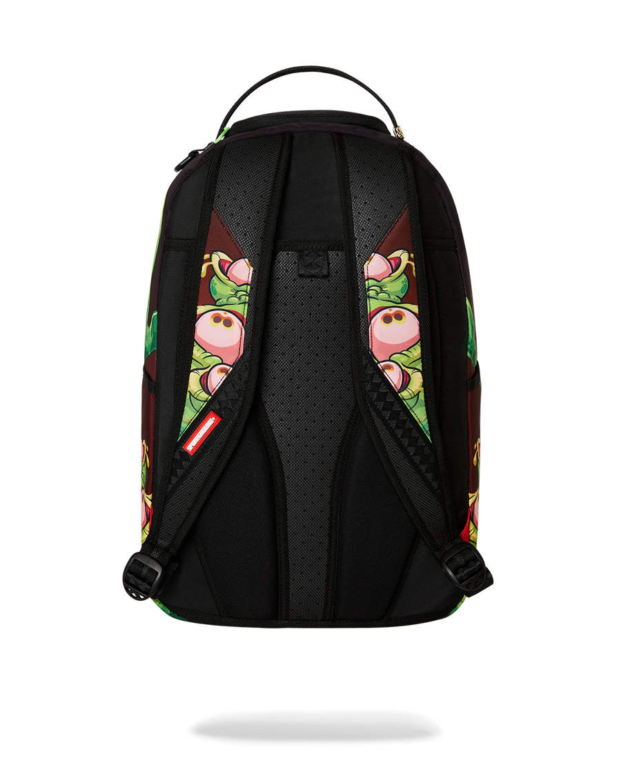 SPRAYGROUND® BACKPACK RICK AND MORTY DLXR ALIEN MOUTH HALF SHARKMOUTH DLXR BACKPACK