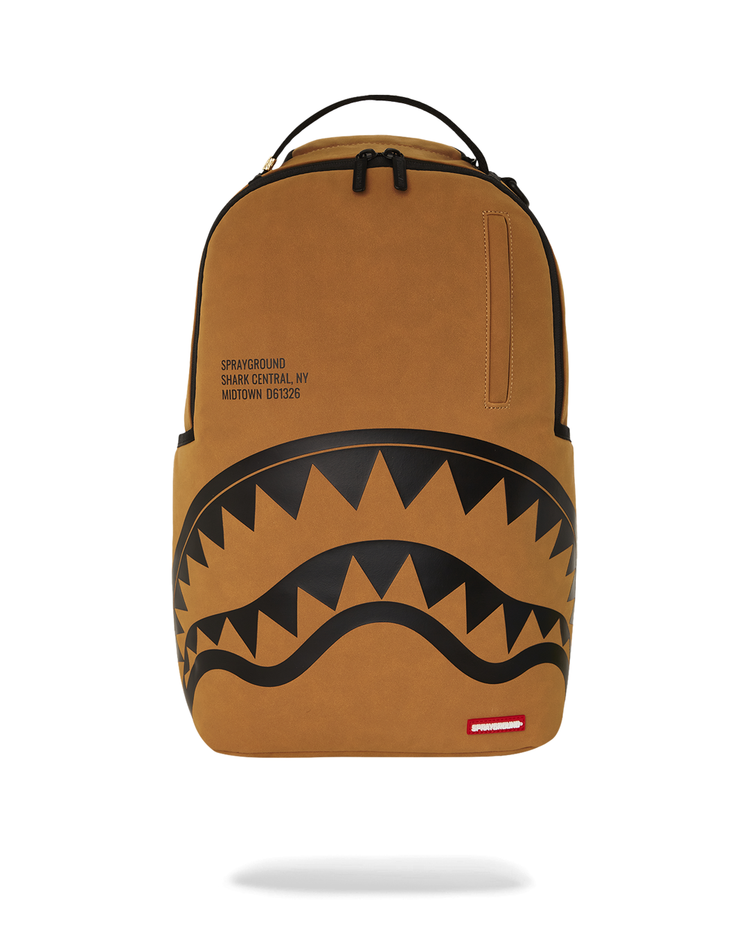 SPRAYGROUND® BACKPACK SHARK CENTRAL DLX-FAUX SUEDE BACKPACK