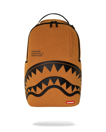 SPRAYGROUND® BACKPACK SHARK CENTRAL DLX-FAUX SUEDE BACKPACK