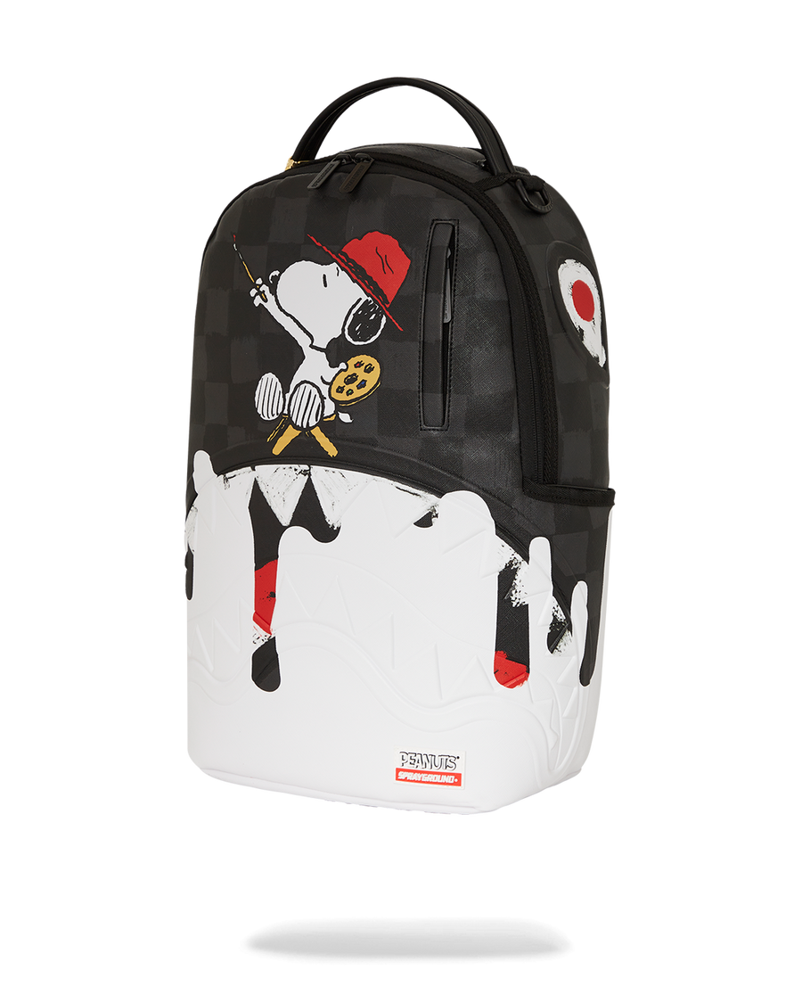 SPRAYGROUND® BACKPACK SNOOPY PAINTING SHARK DLXSV BACKPACK