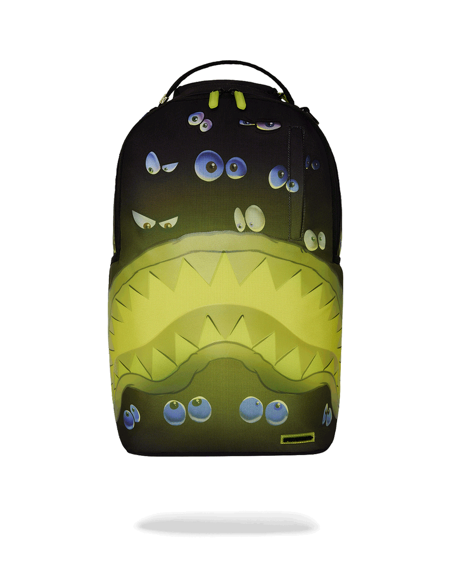 SPRAYGROUND® BACKPACK EYES ON YOU GLOW IN THE DARK EFFECT DLXR BACKPACK