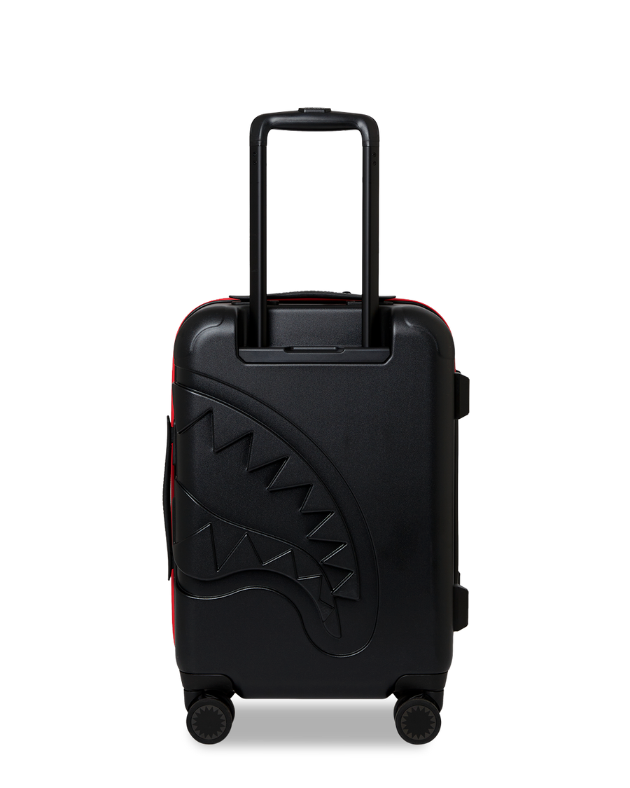 SPRAYGROUND® LUGGAGE PRINTED ZIPPER SHARK CARRY-ON LUGGAGE