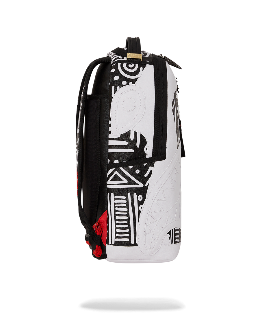 SPRAYGROUND® BACKPACK A.I.8 AFRICAN INTELLIGENCE - ORIGIN STORY BACKPACK (DLXV)