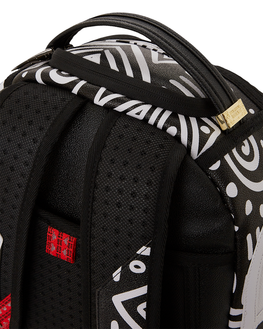 SPRAYGROUND® BACKPACK A.I.8 AFRICAN INTELLIGENCE - ORIGIN STORY BACKPACK (DLXV)