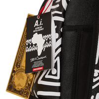 SPRAYGROUND® BACKPACK A.I.8 AFRICAN INTELLIGENCE - ORIGIN STORY BACKPACK (DLXV)