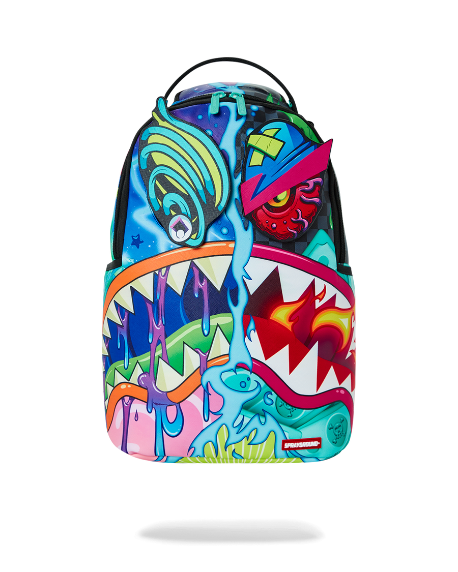 SPRAYGROUND® BACKPACK EYEZ ON THE PRIZE BACKPACK (REMOVABLE VELCRO EYES)