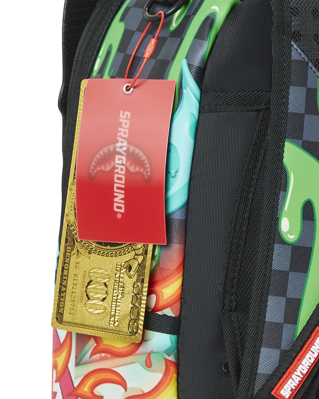 SPRAYGROUND® BACKPACK EYEZ ON THE PRIZE BACKPACK (REMOVABLE VELCRO EYES)