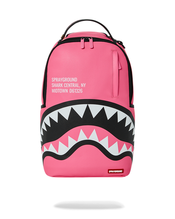 SPRAYGROUND® BACKPACK SHARK CENTRAL (PINK) BACKPACK (DLXV)