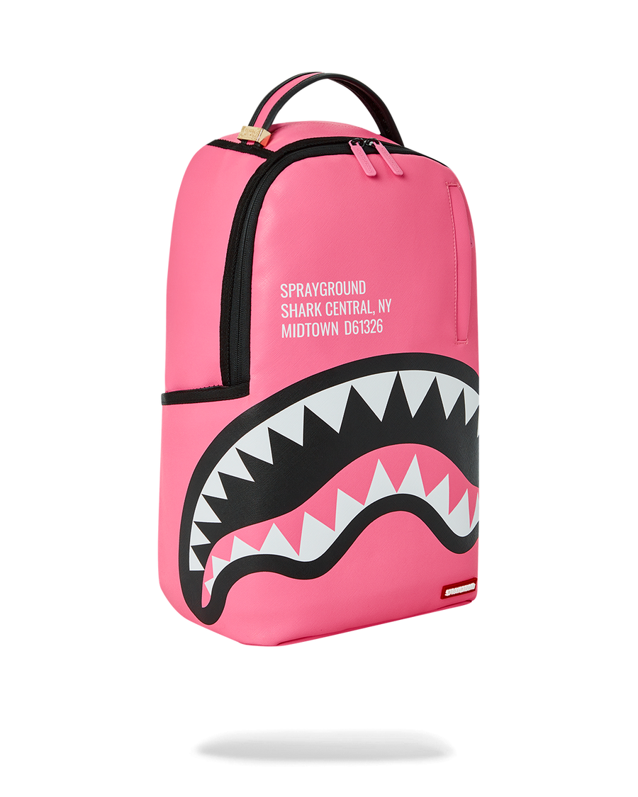 SPRAYGROUND® BACKPACK SHARK CENTRAL (PINK) BACKPACK (DLXV)