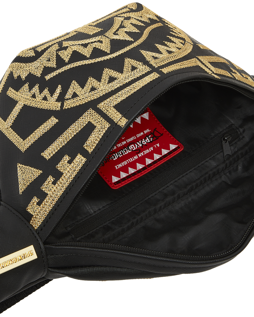 SPRAYGROUND® CROSSBODY A.I.8 AFRICAN INTELLIGENCE PATH TO THE FUTURE II SAVVY CROSSBODY