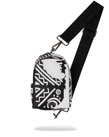 SPRAYGROUND® SLING A.I.8 AFRICAN INTELLIGENCE - ORIGIN STORY BACKPACK SLING