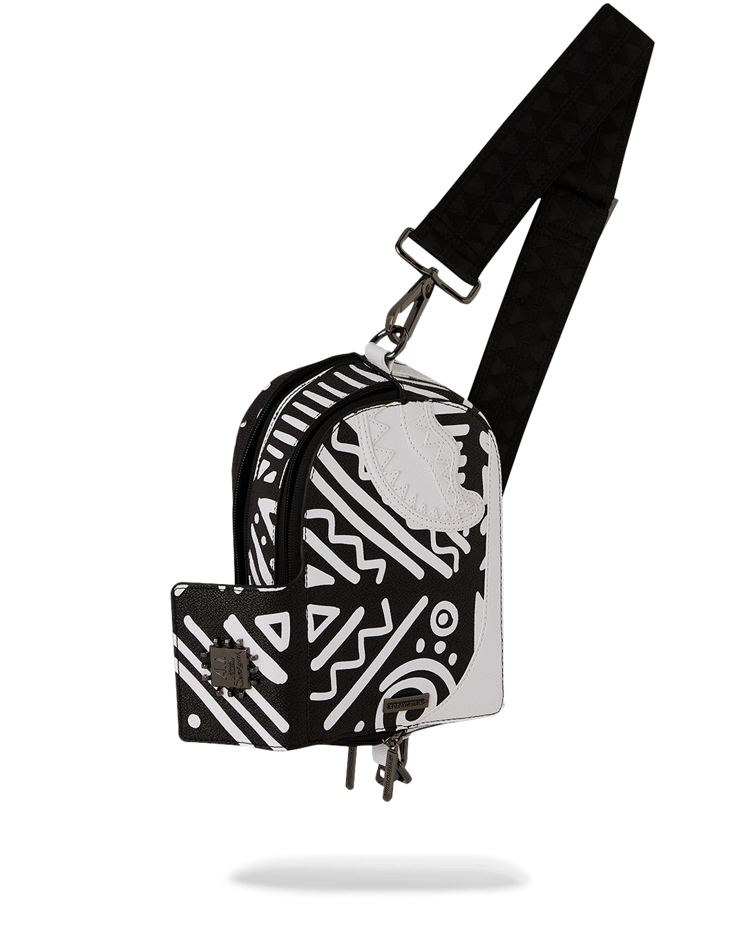 SPRAYGROUND® SLING A.I.8 AFRICAN INTELLIGENCE - ORIGIN STORY BACKPACK SLING