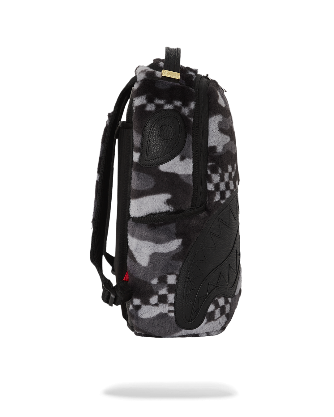 SPRAYGROUND® BACKPACK BLACK 3AM FURR BACKPACK