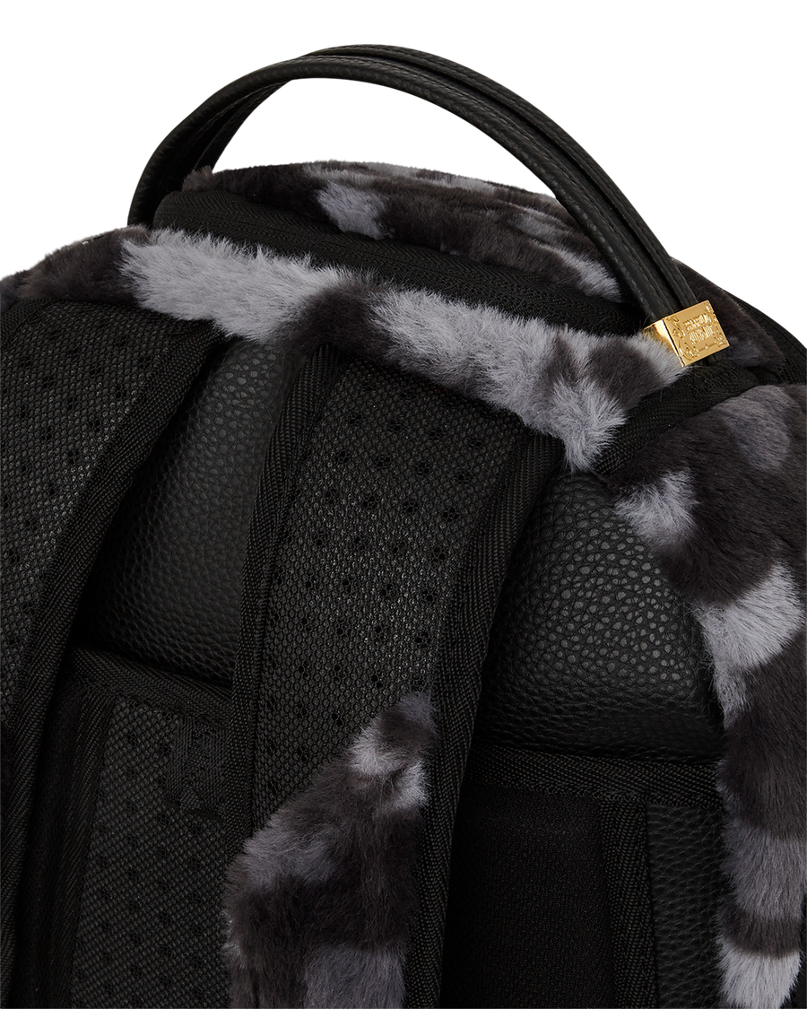 SPRAYGROUND® BACKPACK BLACK 3AM FURR BACKPACK