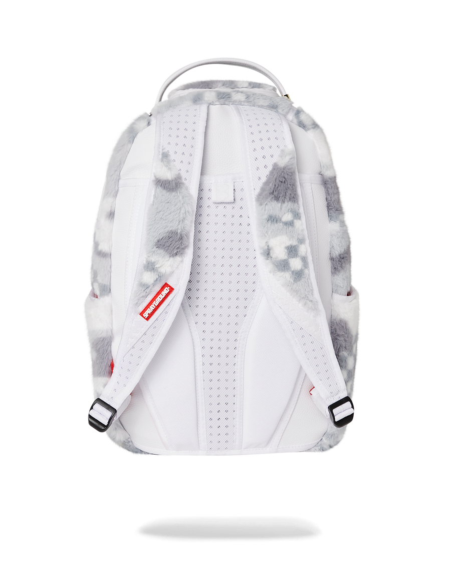 SPRAYGROUND® BACKPACK WHITE 3AM FURR BACKPACK