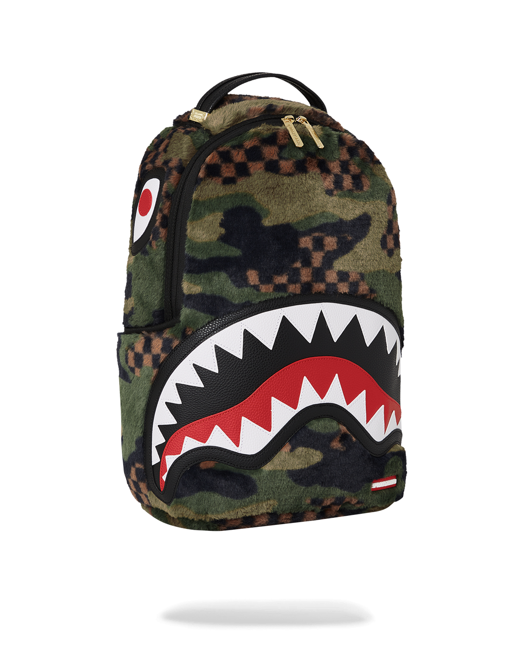 SPRAYGROUND® BACKPACK 3AM GREEN FURR BACKPACK