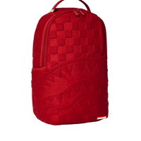 SPRAYGROUND® BACKPACK RED CHECKERED FLOCK BACKPACK