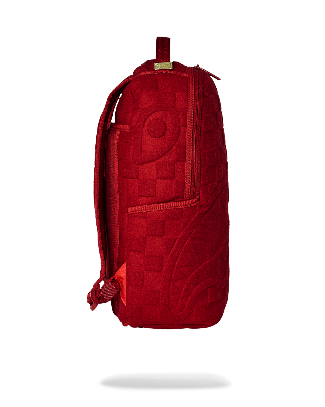 SPRAYGROUND® BACKPACK RED CHECKERED FLOCK BACKPACK