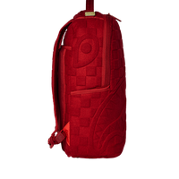 SPRAYGROUND® BACKPACK RED CHECKERED FLOCK BACKPACK