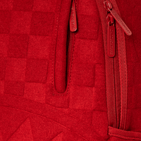 SPRAYGROUND® BACKPACK RED CHECKERED FLOCK BACKPACK