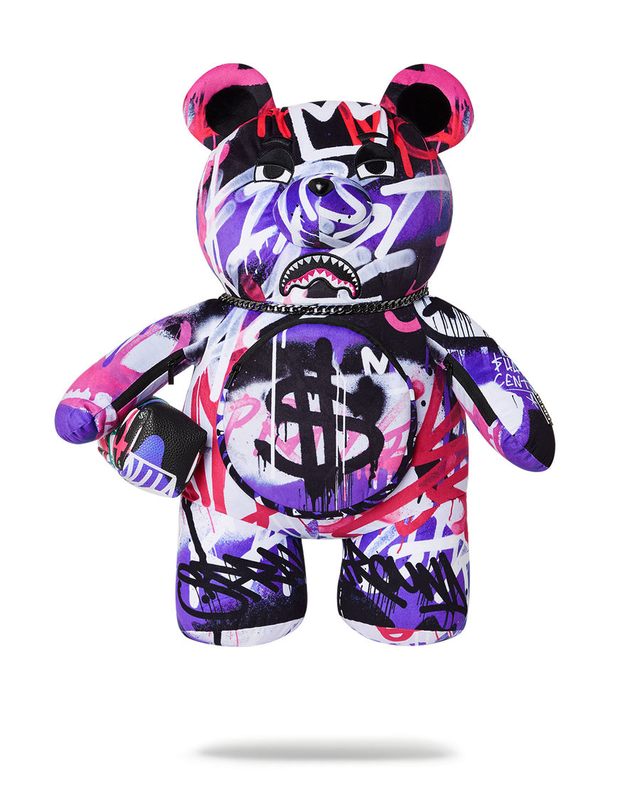 SPRAYGROUND® BACKPACK VANDAL COUTURE MONEYBEAR TEDDYBEAR BACKPACK